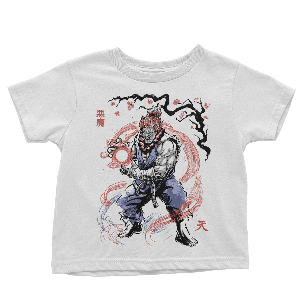 Master of the Fist Sumi-e Youth Apparel - Adult & Kids T-Shirts, Sweatshirts & Hoodies apparel design preview 2