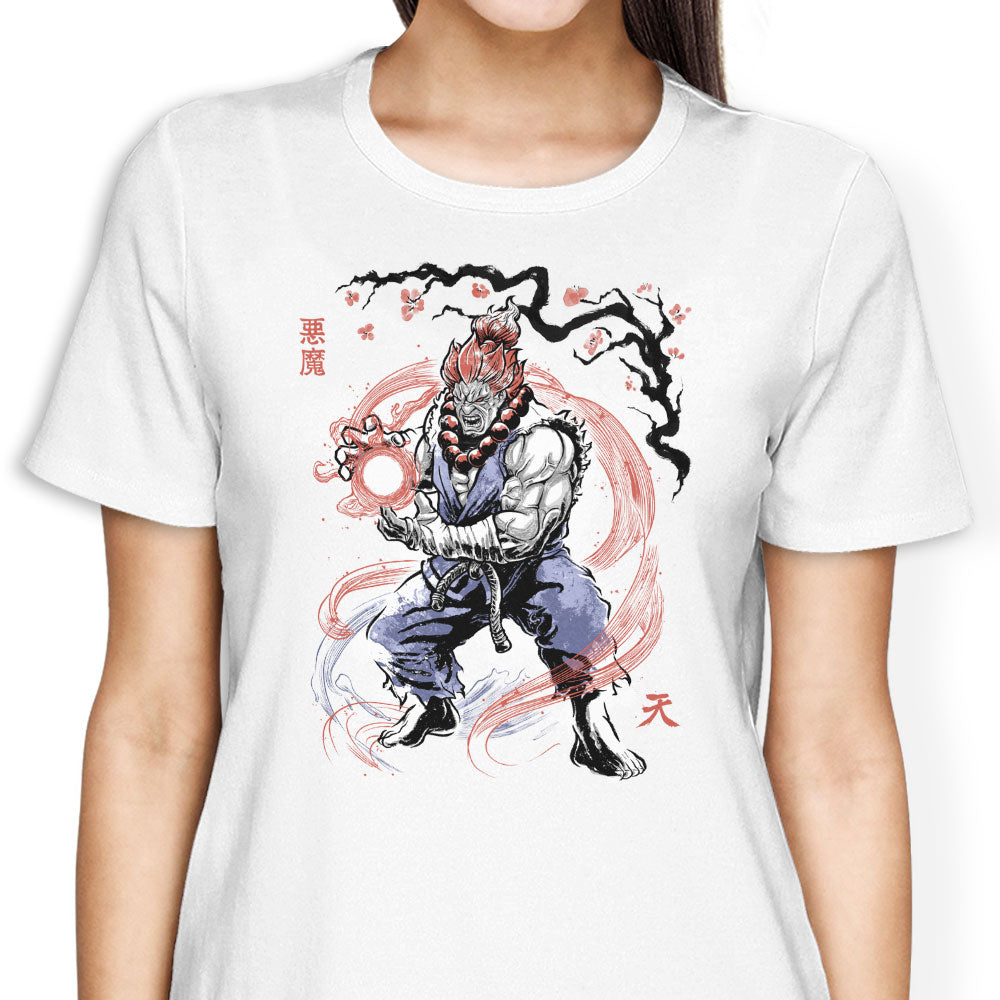 Master of the Fist Sumi-e Women's Apparel - Adult & Kids T-Shirts, Sweatshirts & Hoodies apparel design preview 1