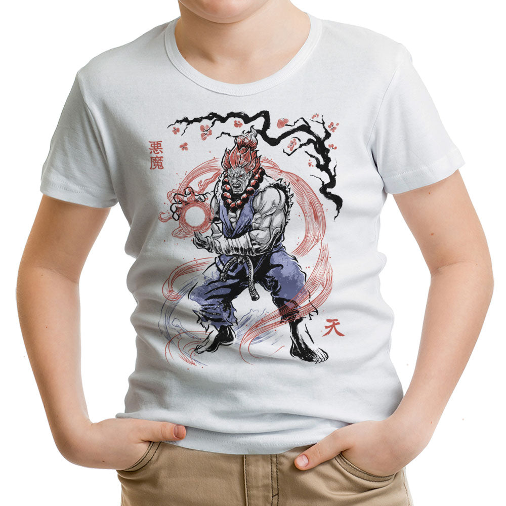 Master of the Fist Sumi-e Youth Apparel - Adult & Kids T-Shirts, Sweatshirts & Hoodies apparel design preview 1