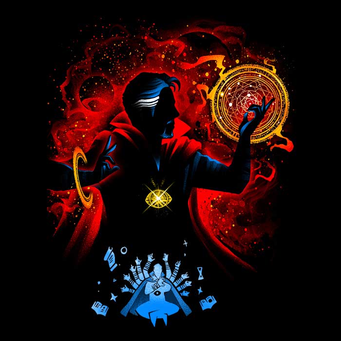 Master of the Mystic Arts Women's Apparel - Adult & Kids T-Shirts, Sweatshirts & Hoodies apparel design preview 2