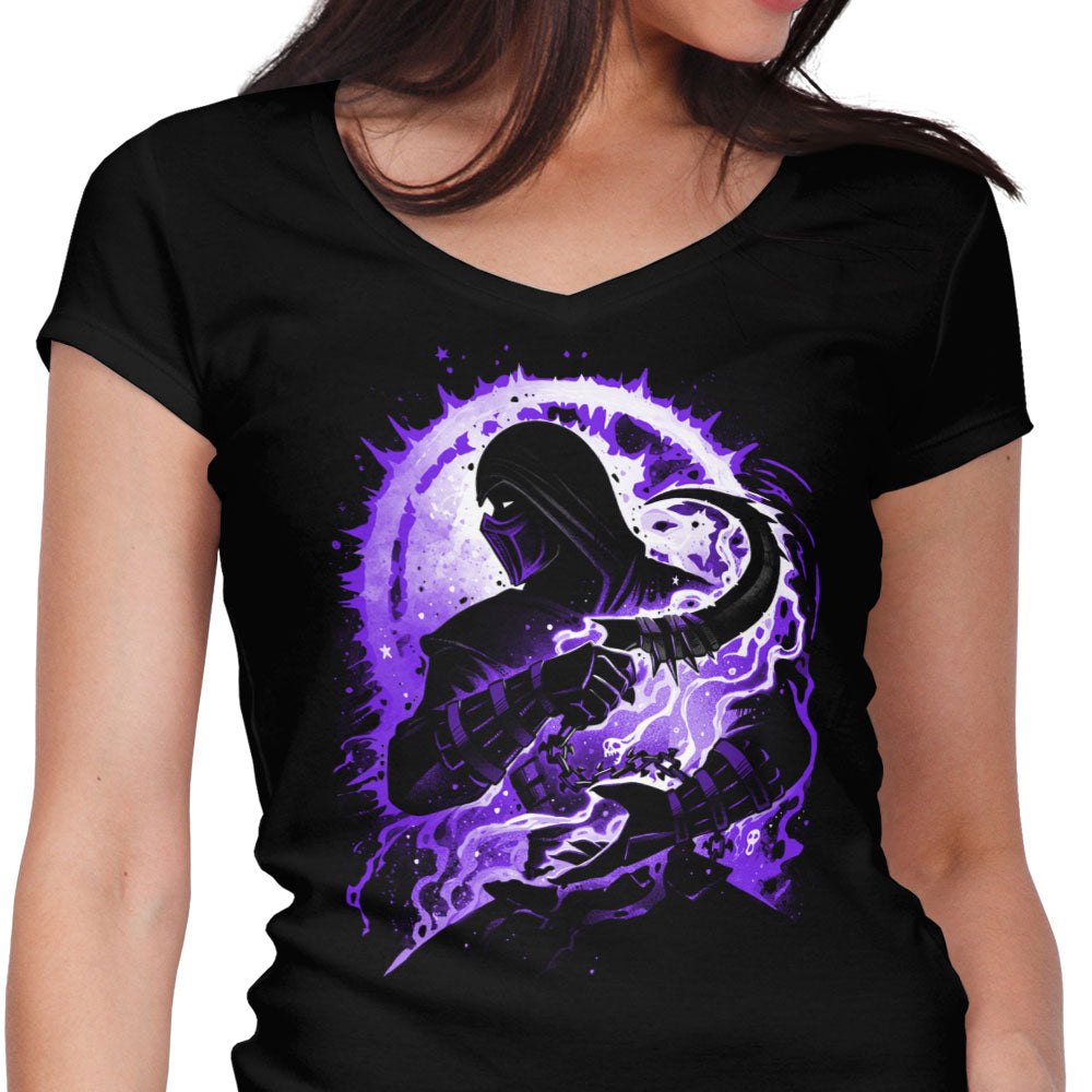 Master of the Shadow Women's V-Neck - Adult & Kids T-Shirts, Sweatshirts & Hoodies apparel design preview 1