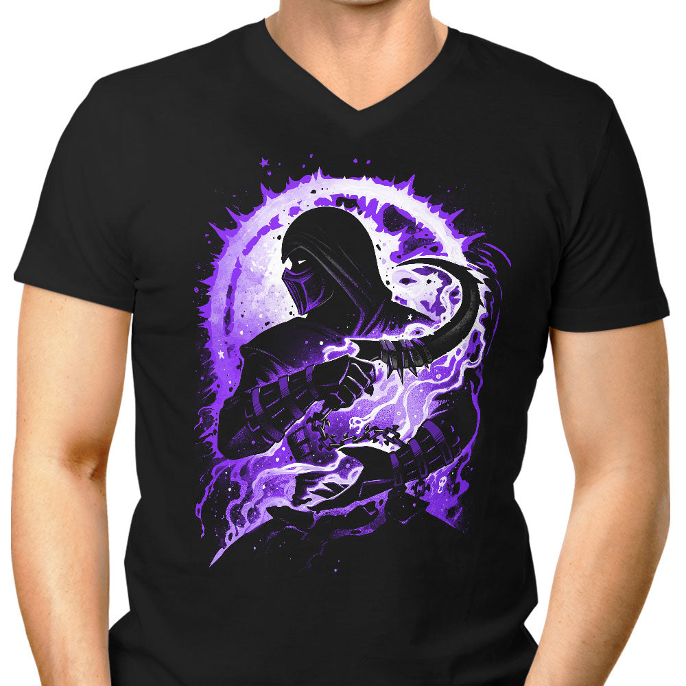 Master of the Shadow Men's V-Neck - Adult & Kids T-Shirts, Sweatshirts & Hoodies apparel design preview 1