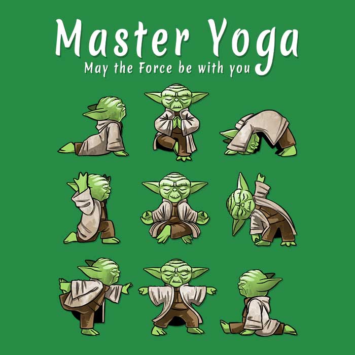 Master Yoga - Adult & Kids T-Shirts, Sweatshirts & Hoodies apparel design preview 2