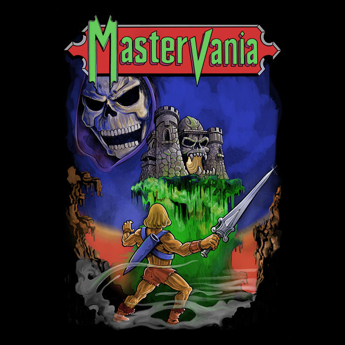 Mastervania Men's Apparel - Adult & Kids T-Shirts, Sweatshirts & Hoodies apparel design preview 2