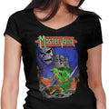 Mastervania Women's V-Neck - Adult & Kids T-Shirts, Sweatshirts & Hoodies apparel design preview 1
