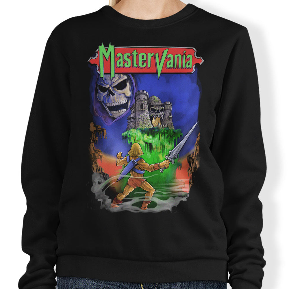 Mastervania - Adult & Kids T-Shirts, Sweatshirts & Hoodies apparel design preview 1