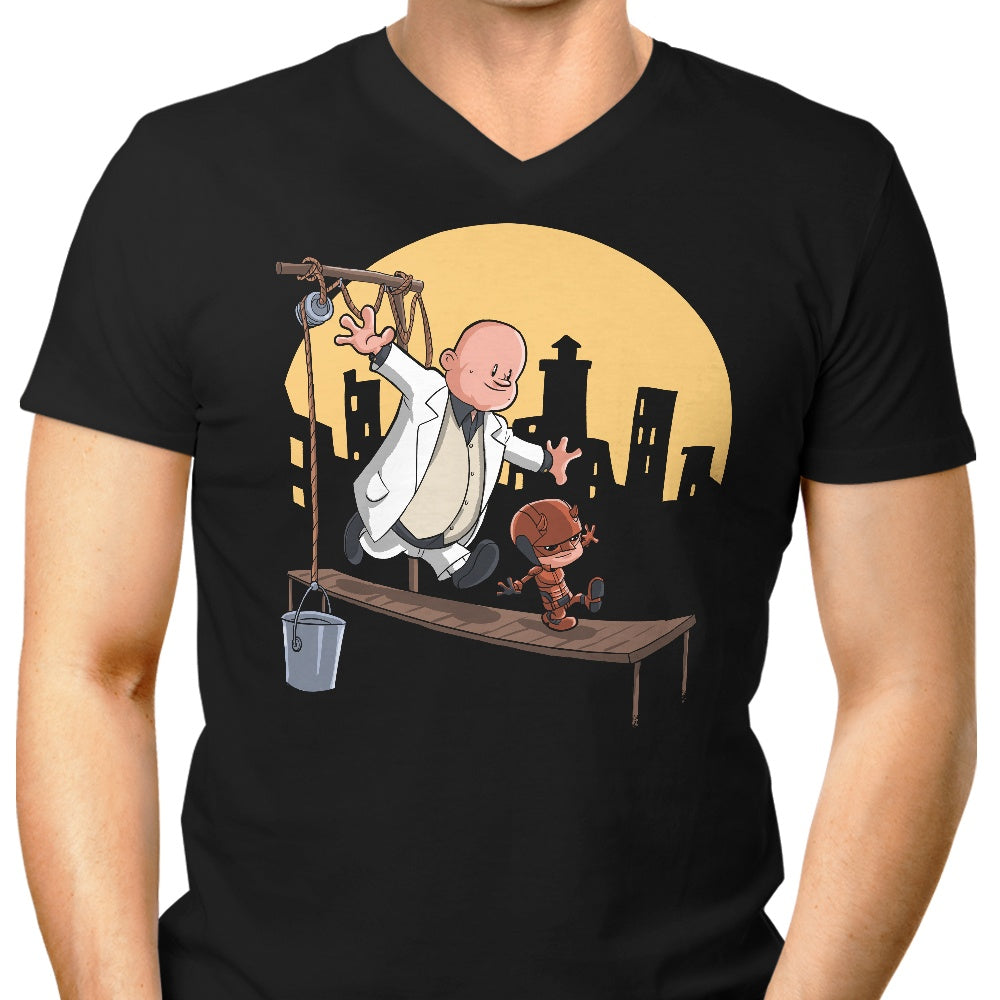 Matt and Wilson Men's V-Neck - Adult & Kids T-Shirts, Sweatshirts & Hoodies apparel design preview 1