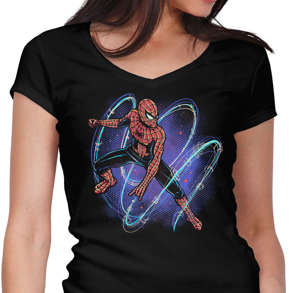 Maximum Spider Senses Women's V-Neck - Adult & Kids T-Shirts, Sweatshirts & Hoodies apparel design preview 1
