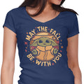 May the Fall Women's V-Neck - Adult & Kids T-Shirts, Sweatshirts & Hoodies apparel design preview 1