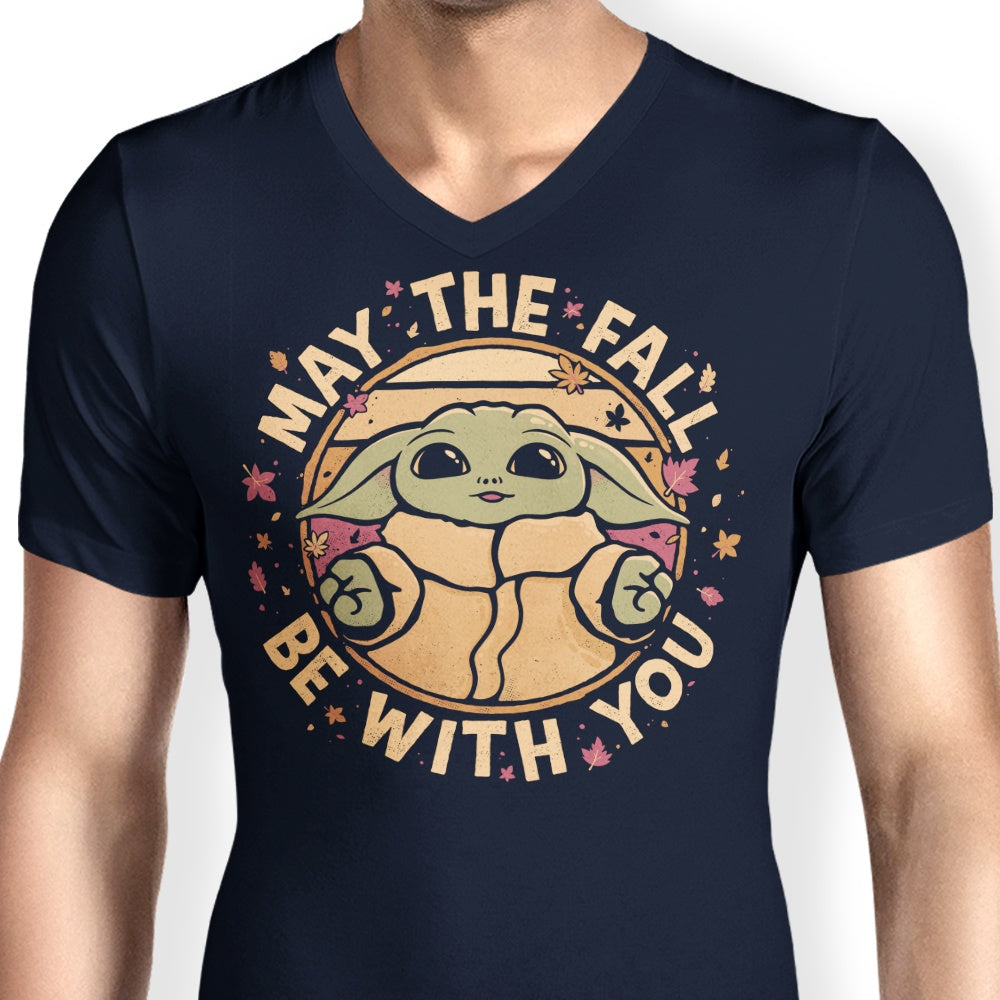 May the Fall Men's V-Neck - Adult & Kids T-Shirts, Sweatshirts & Hoodies apparel design preview 2