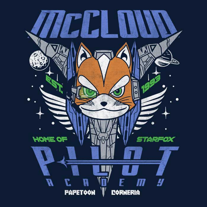 McCloud Pilot Academy Men's Apparel - Adult & Kids T-Shirts, Sweatshirts & Hoodies apparel design preview 2
