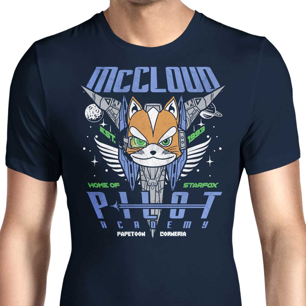 McCloud Pilot Academy Men's Apparel - Adult & Kids T-Shirts, Sweatshirts & Hoodies apparel design preview 1