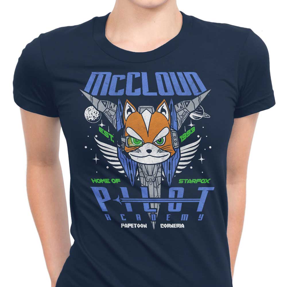 McCloud Pilot Academy Women's Apparel - Adult & Kids T-Shirts, Sweatshirts & Hoodies apparel design preview 1