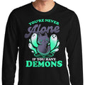 Me and My Demons - Adult & Kids T-Shirts, Sweatshirts & Hoodies apparel design preview 1