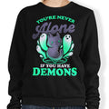 Me and My Demons - Adult & Kids T-Shirts, Sweatshirts & Hoodies apparel design preview 1