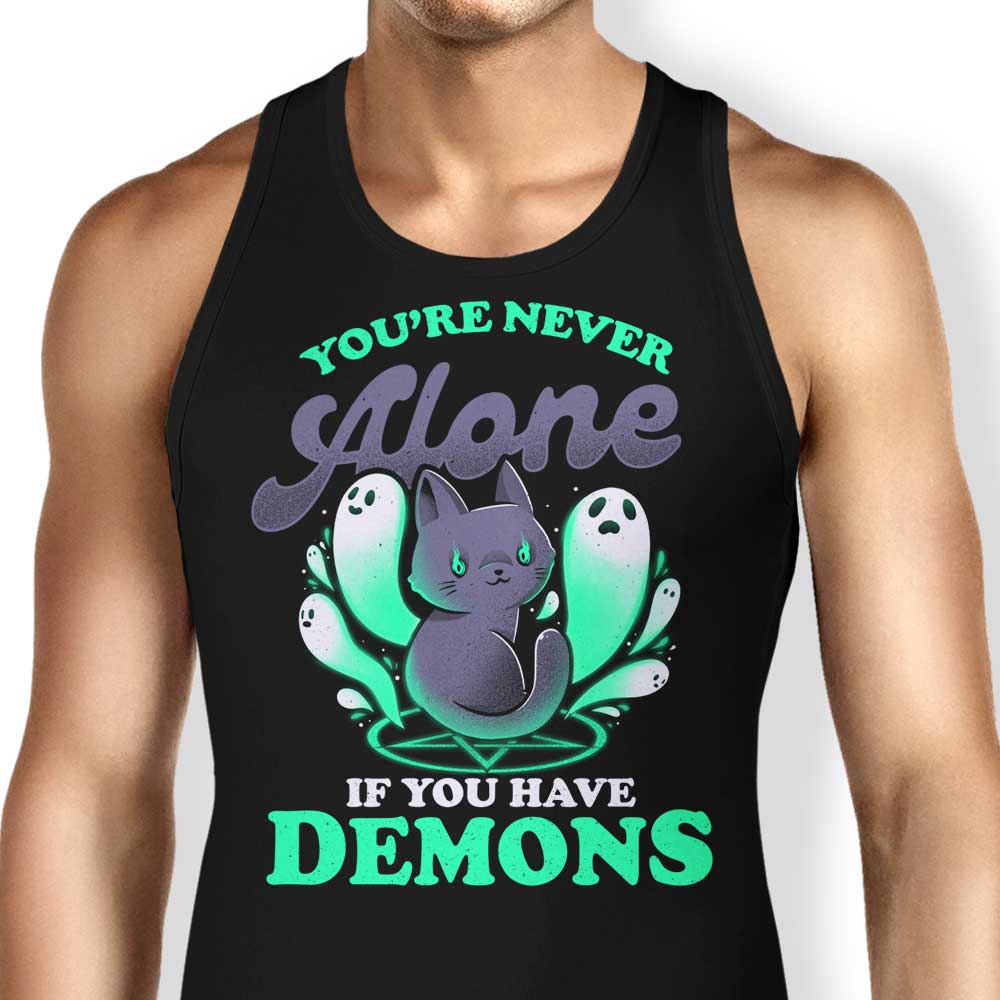 Me and My Demons Tank Top - Adult & Kids T-Shirts, Sweatshirts & Hoodies apparel design preview 1