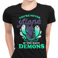 Me and My Demons Women's Apparel - Adult & Kids T-Shirts, Sweatshirts & Hoodies apparel design preview 1