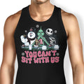 Mean Christmas Tank Top - Adult & Kids T-Shirts, Sweatshirts & Hoodies apparel design preview 1