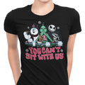 Mean Christmas Women's Apparel - Adult & Kids T-Shirts, Sweatshirts & Hoodies apparel design preview 1
