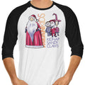 Mean Kids 3/4 Sleeve Raglan - Adult & Kids T-Shirts, Sweatshirts & Hoodies apparel design preview 1