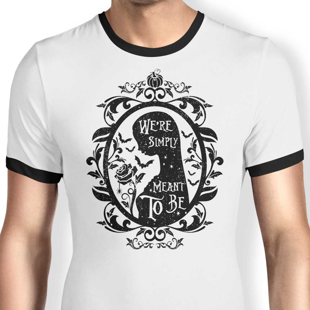 Meant to Be Ringer - Adult & Kids T-Shirts, Sweatshirts & Hoodies apparel design preview 1