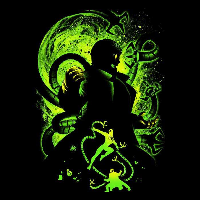 Mechanical Tentacles Men's Apparel - Adult & Kids T-Shirts, Sweatshirts & Hoodies apparel design preview 2