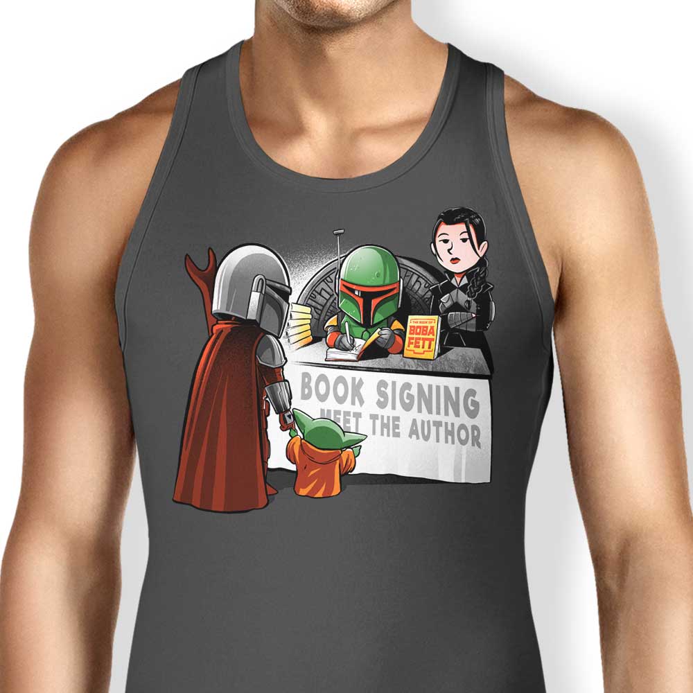 Meet the Author Tank Top - Adult & Kids T-Shirts, Sweatshirts & Hoodies apparel design preview 1