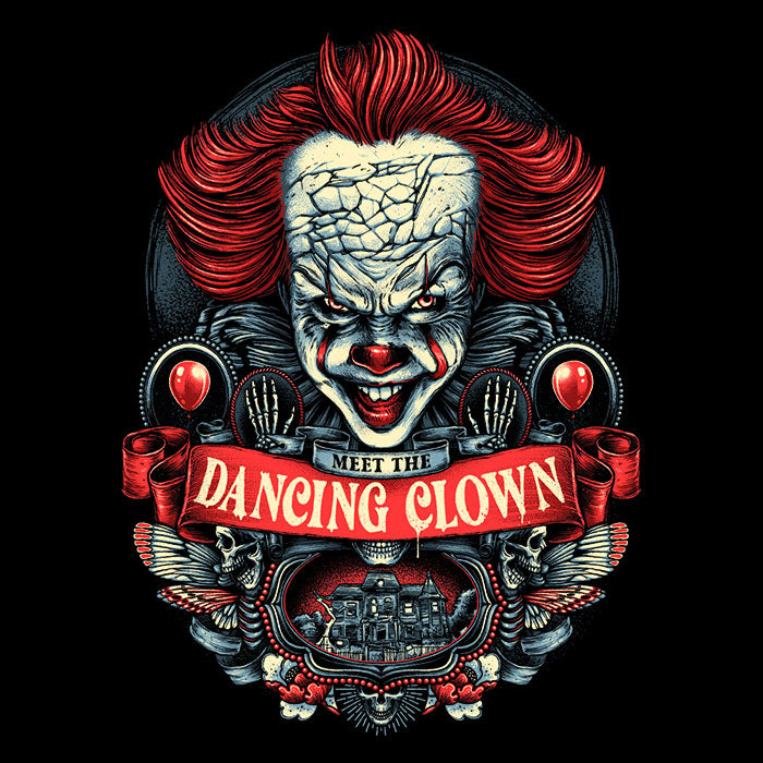 Meet the Dancing Clown Men's Apparel - Adult & Kids T-Shirts, Sweatshirts & Hoodies apparel design preview 2