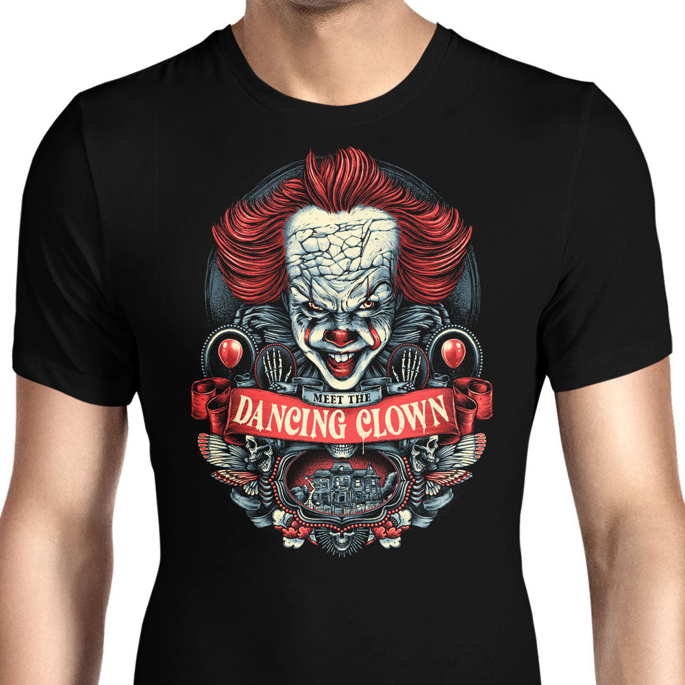 Meet the Dancing Clown Men's Apparel - Adult & Kids T-Shirts, Sweatshirts & Hoodies apparel design preview 1
