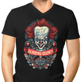 Meet the Dancing Clown Men's V-Neck - Adult & Kids T-Shirts, Sweatshirts & Hoodies apparel design preview 1