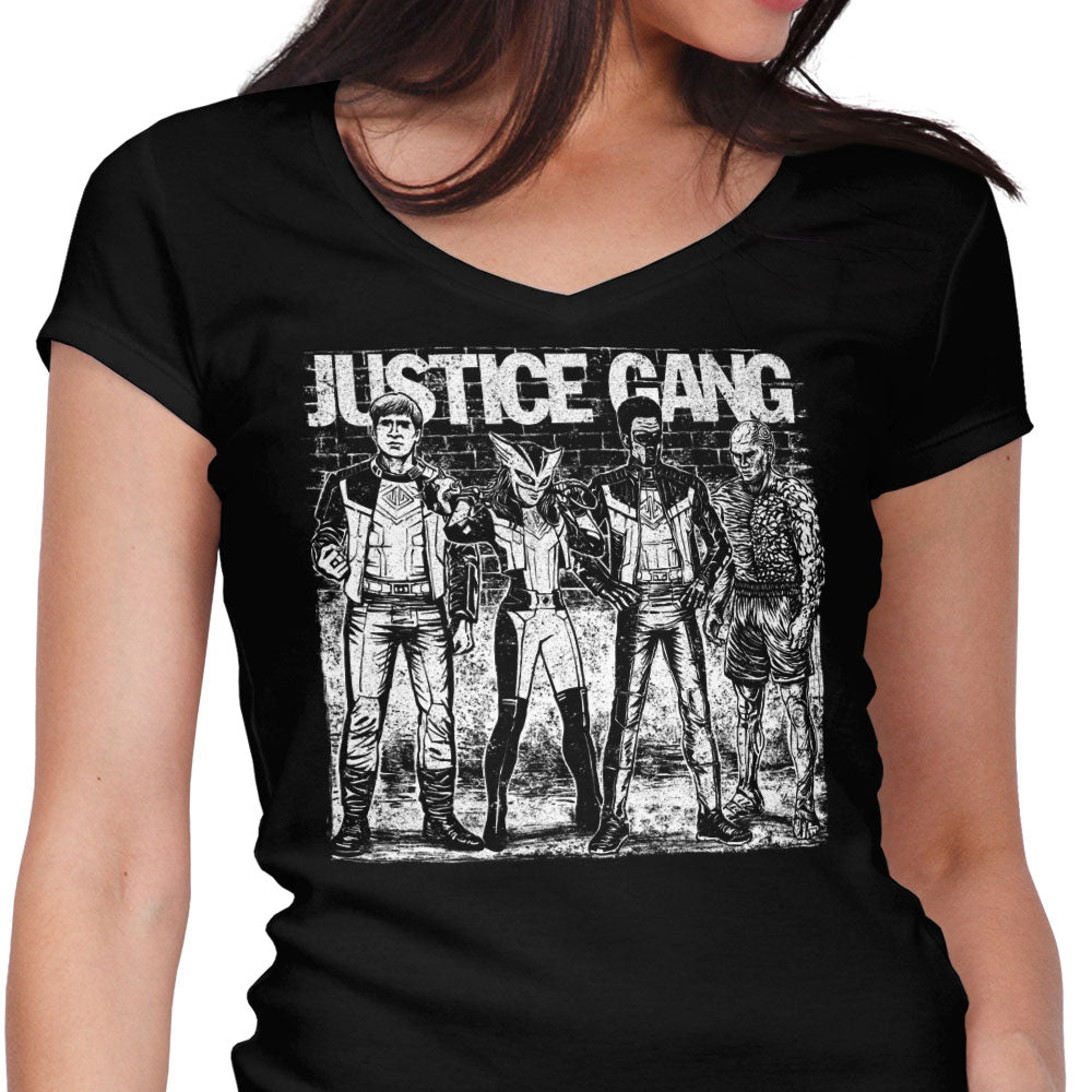 Meet the Gang Women's V-Neck - Adult & Kids T-Shirts, Sweatshirts & Hoodies apparel design preview 1