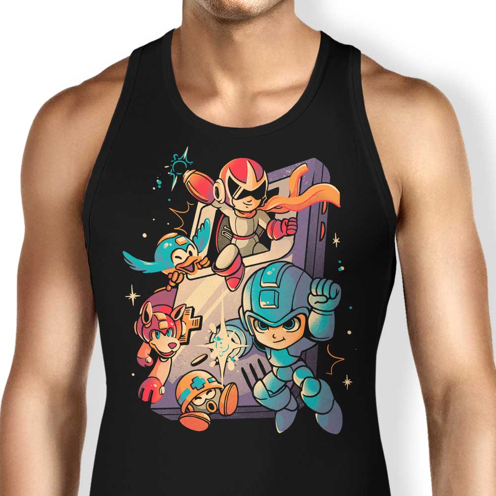 Mega Console Gamer Tank Top - Adult & Kids T-Shirts, Sweatshirts & Hoodies apparel design preview 1