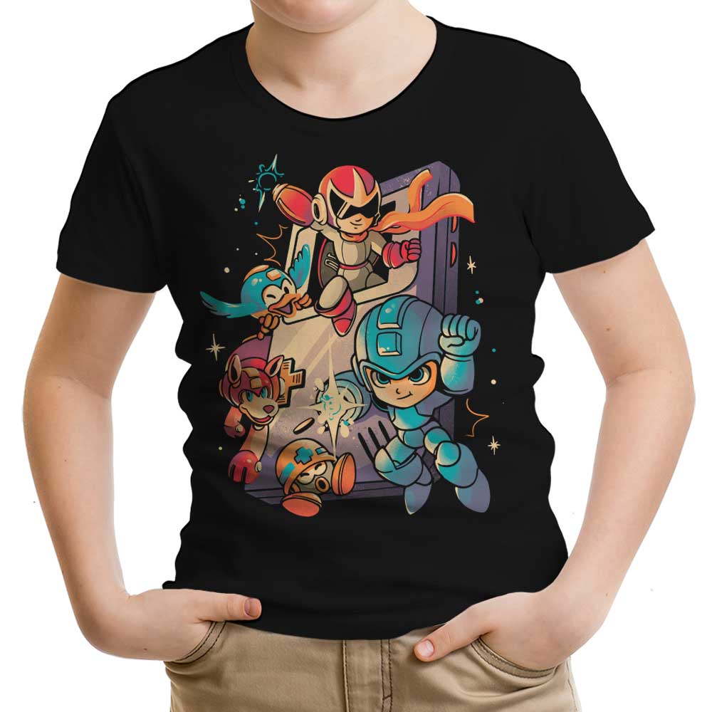 Mega Console Gamer Youth Apparel - Adult & Kids T-Shirts, Sweatshirts & Hoodies apparel design preview 1