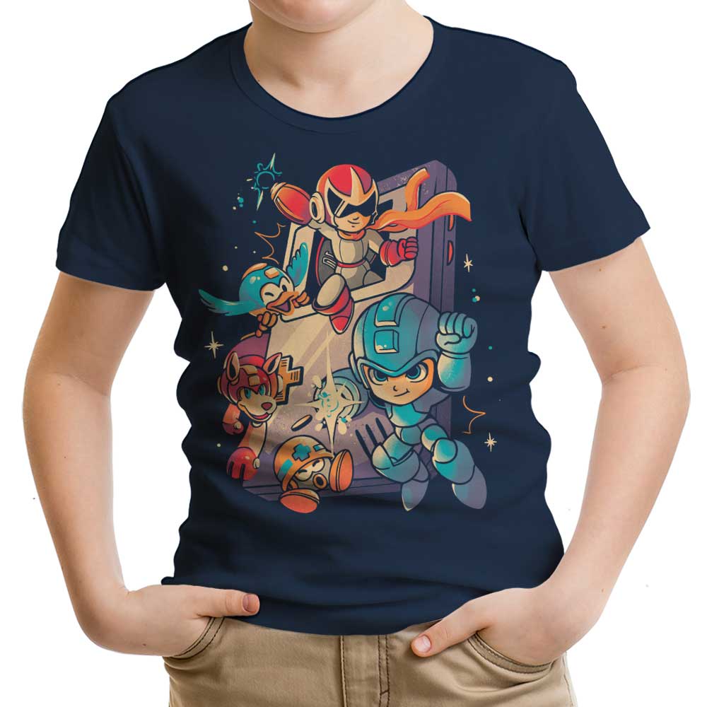 Mega Console Gamer Youth Apparel - Adult & Kids T-Shirts, Sweatshirts & Hoodies apparel design preview 2