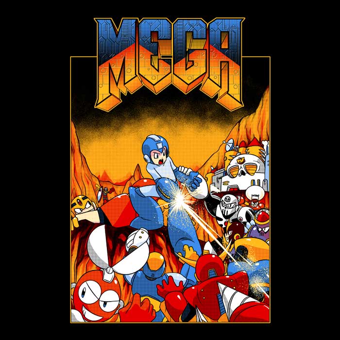 Mega Doom Women's Apparel - Adult & Kids T-Shirts, Sweatshirts & Hoodies apparel design preview 2
