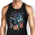 Mega Force of Aura Tank Top - Adult & Kids T-Shirts, Sweatshirts & Hoodies apparel design preview 1