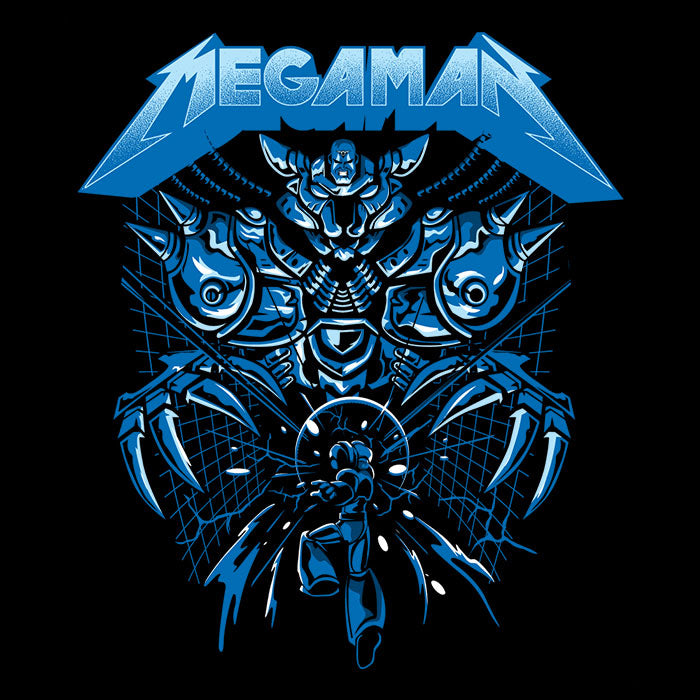 Mega Rockman Men's Apparel - Adult & Kids T-Shirts, Sweatshirts & Hoodies apparel design preview 2