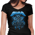 Mega Rockman Women's V-Neck - Adult & Kids T-Shirts, Sweatshirts & Hoodies apparel design preview 1