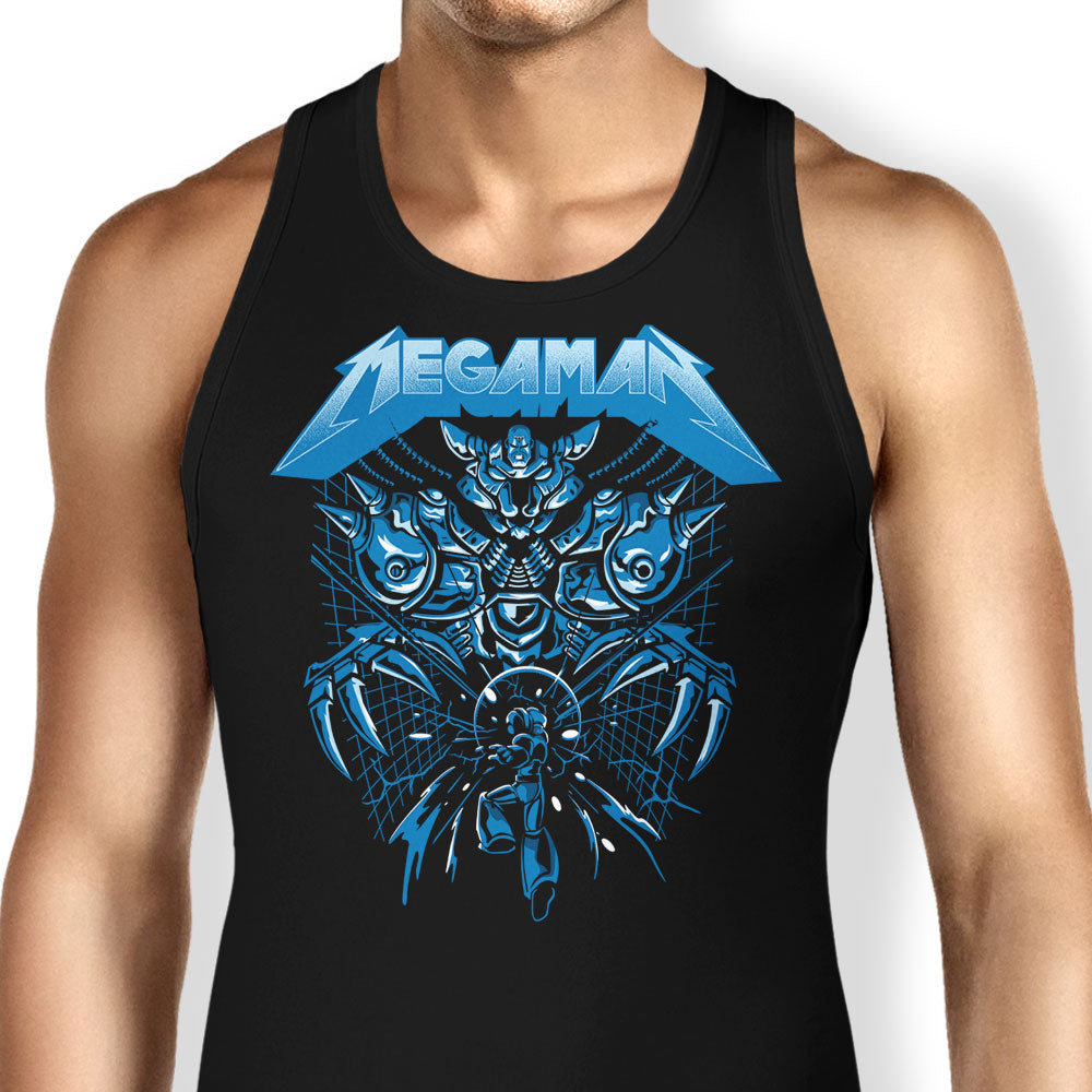Mega Rockman Tank Top - Adult & Kids T-Shirts, Sweatshirts & Hoodies apparel design preview 1