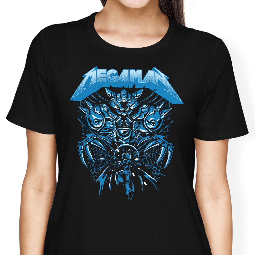 Mega Rockman Women's Apparel - Adult & Kids T-Shirts, Sweatshirts & Hoodies apparel design preview 1