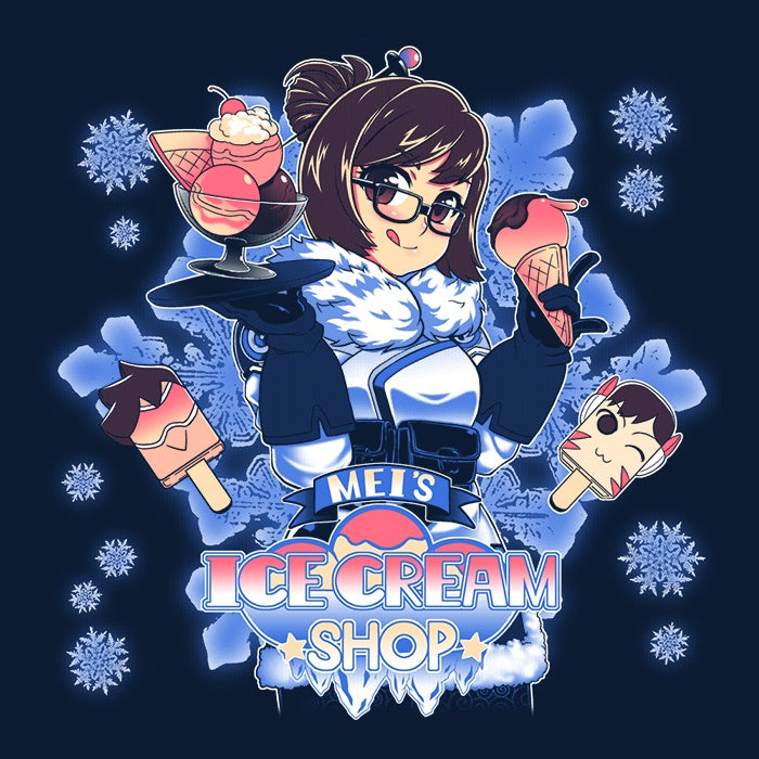 Mei's Ice Cream - Adult & Kids T-Shirts, Sweatshirts & Hoodies apparel design preview 2