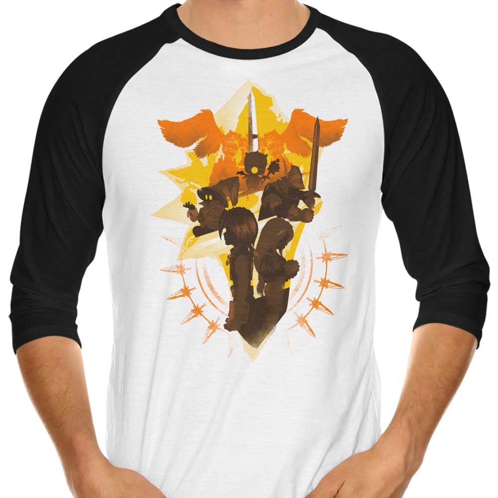 Melodies Of IX 3/4 Sleeve Raglan - Adult & Kids T-Shirts, Sweatshirts & Hoodies apparel design preview 1