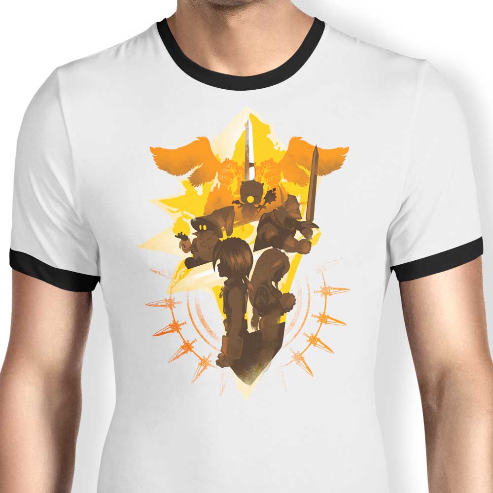 Melodies Of IX Ringer - Adult & Kids T-Shirts, Sweatshirts & Hoodies apparel design preview 1