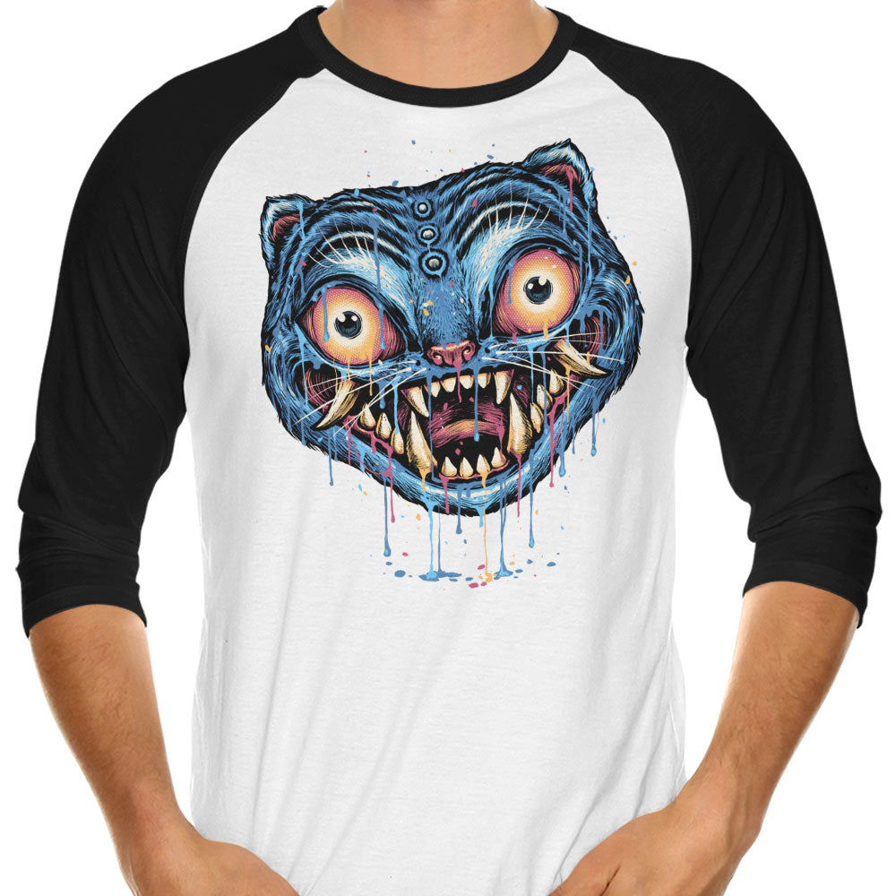 Melting Derpy 3/4 Sleeve Raglan - Adult & Kids T-Shirts, Sweatshirts & Hoodies apparel design preview 1