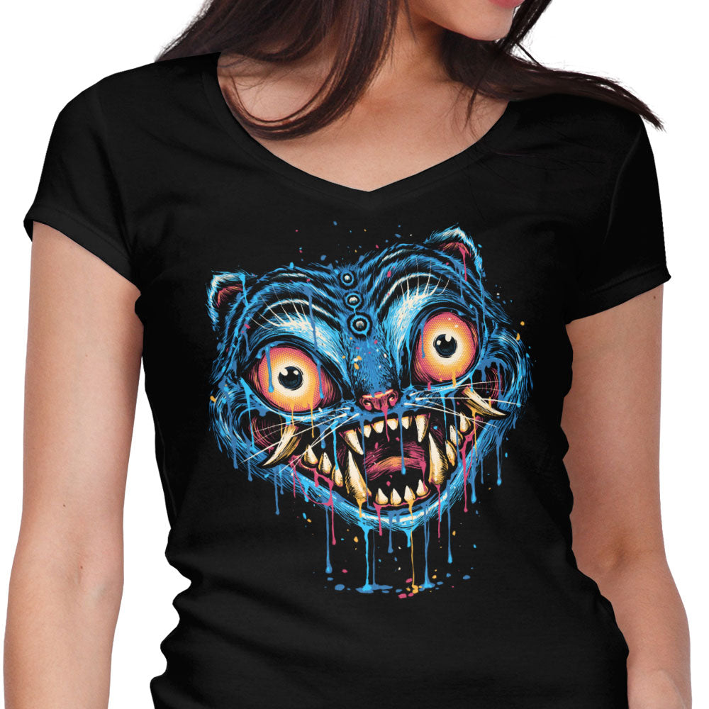 Melting Derpy Women's V-Neck - Adult & Kids T-Shirts, Sweatshirts & Hoodies apparel design preview 1