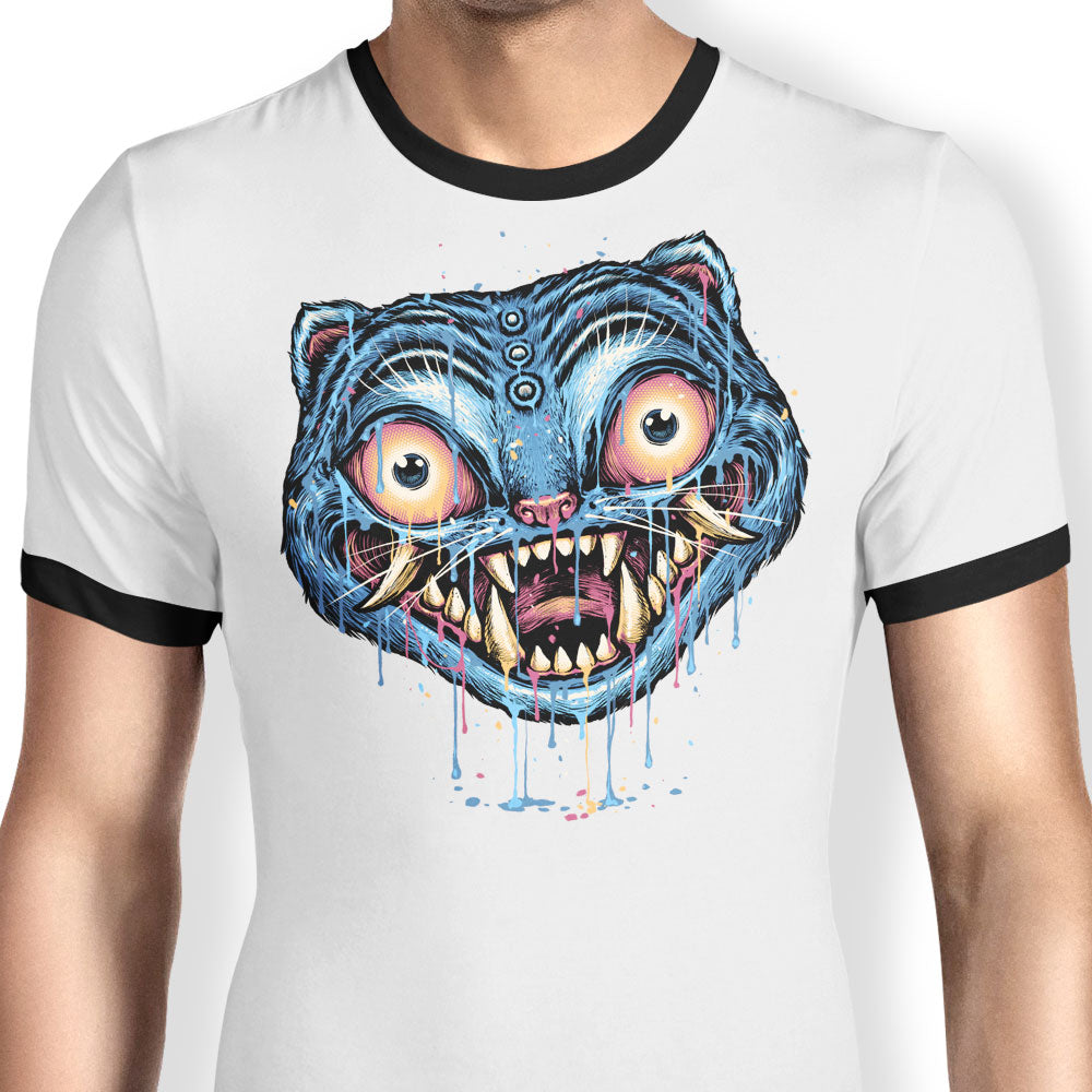 Melting Derpy Ringer - Adult & Kids T-Shirts, Sweatshirts & Hoodies apparel design preview 1