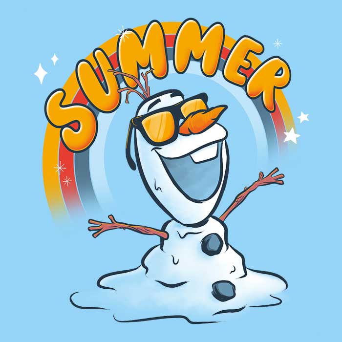 Melting Summer - Adult & Kids T-Shirts, Sweatshirts & Hoodies apparel design preview 2