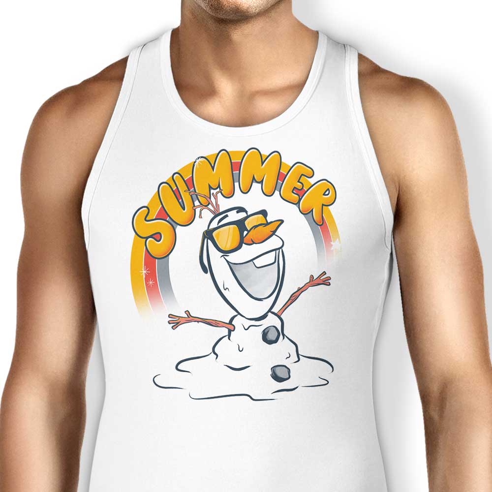 Melting Summer Tank Top - Adult & Kids T-Shirts, Sweatshirts & Hoodies apparel design preview 1
