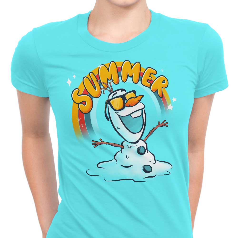 Melting Summer Women's Apparel - Adult & Kids T-Shirts, Sweatshirts & Hoodies apparel design preview 1