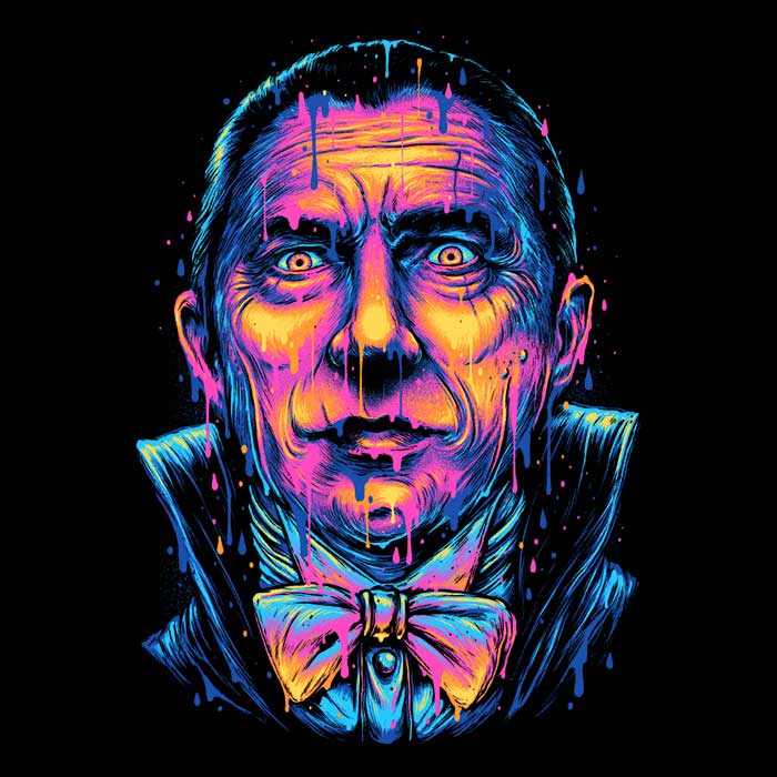 Melting Vampire Women's Apparel - Adult & Kids T-Shirts, Sweatshirts & Hoodies apparel design preview 2